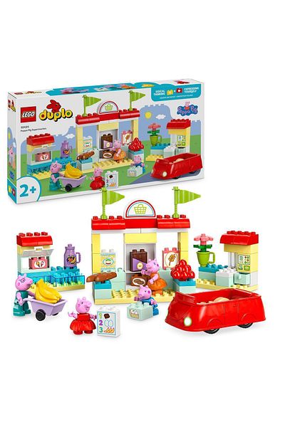 LEGO Duplo Peppa Pig Supermarket 10434 - Σετ Κατασκευών για Ηλικίες 2+ (70 ΤΕΜΑΧΙΑ)