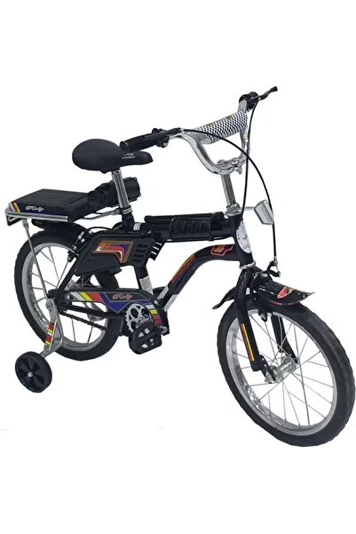 rexa دراجة أطفال مقاس ١٦ بوصة مع عجلات تدريب - تصميم ملون وإطارات EVA