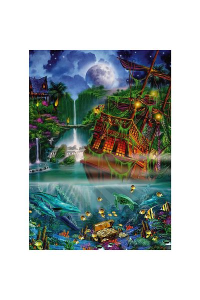 Schmidt Puzzle - Sunken Treasure, 1000 piese