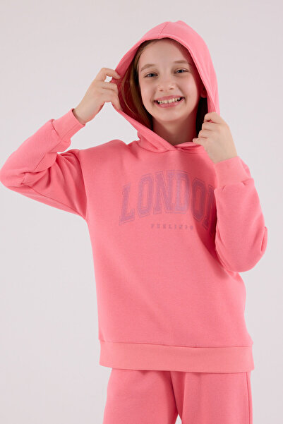 Rolypoly Σετ ροζ αθλητικής φόρμας για κορίτσι