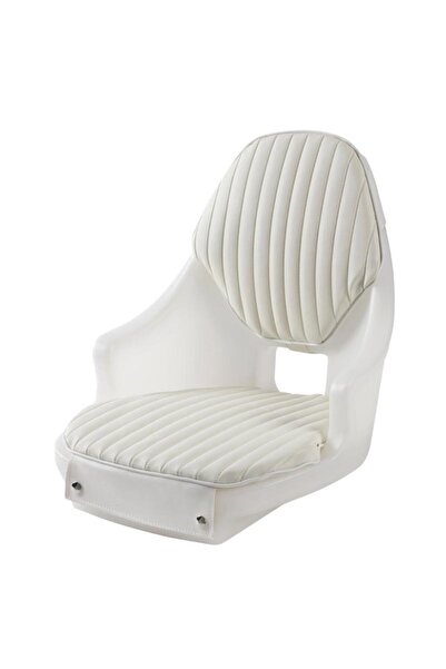 OSCULATI Compact Seat Frame White Polyethylene + Cushions,