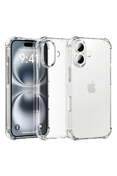 Air Husă de protecție pentru iPhone 16, Safe, K74, Termoplastică, Transparentă