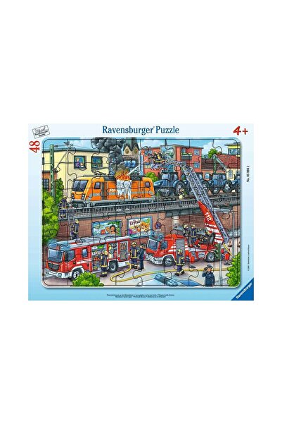 RAVENSBURGER Puzzle 40 piese - Misiune De Salvare Pompieri