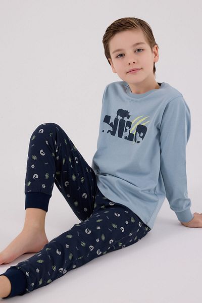 Rolypoly Boy's Green Pajama Set