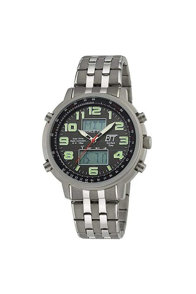ETT Eco Tech Time Mens Watch Ett Tech Time EGS-11302-22M, Quartz, 48mm, 10ATM