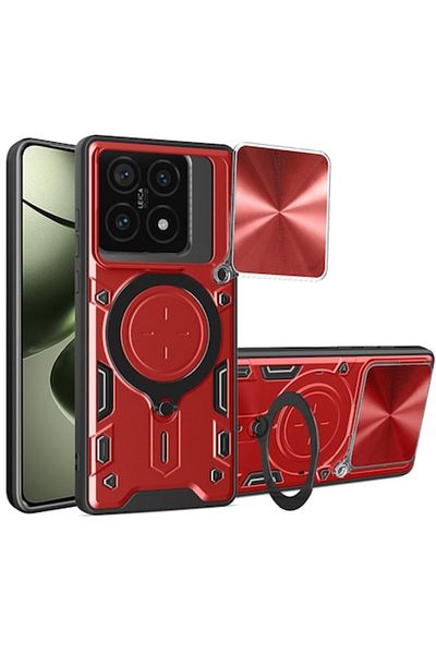 Air Husa Protectie pentru Xiaomi 14T, Protect, Q84, Lexgard, Noble Red