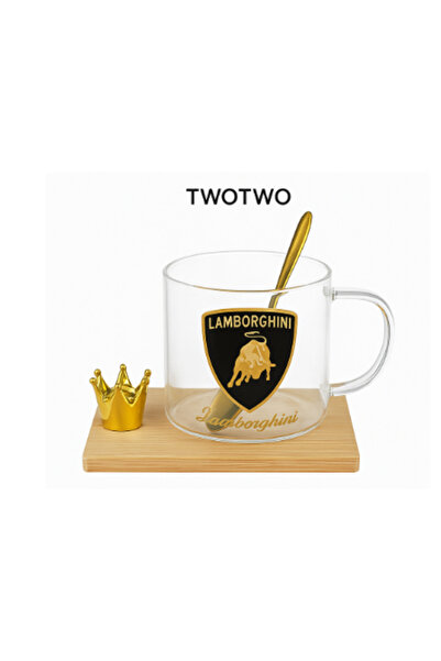 Two Two كوب زجاجي على شكل سيارة
