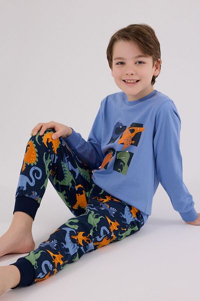 Rolypoly Boy's Blue Pajama Set