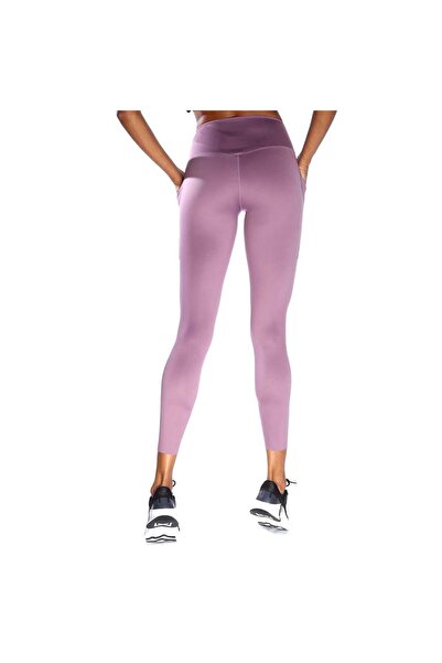 Nike Dri-Fit Go Yüksek Bel Toparlayıcı Sıkı Kumaş Kadın Koşu Tayt (Blue Sportswear )