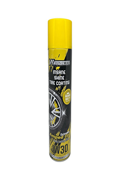 JUNE WAX JuneWax JW30 Extreme Shine Tire Lastik Parlatıcı Koruyucu Aerosol 600ml