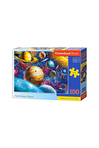 Castorland Puzzle - Solar System Odyssey, 100 pieces