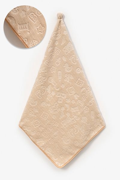 Teddy Pie Embossed Patterned 90X100 Cm. (450 G.) Baby Blanket