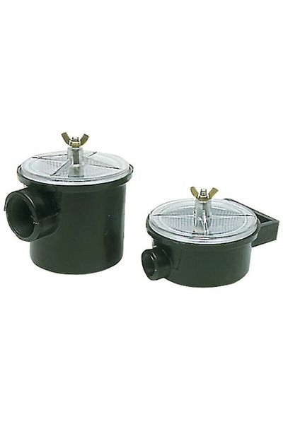 OSCULATI Filtru de aer separator de apă, corp Moplen negru, capac Makralon transparent
