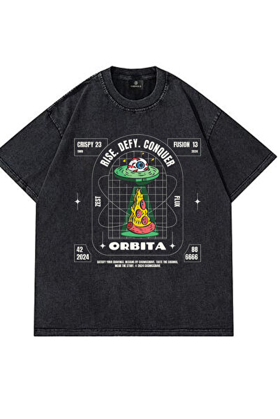 valeriae Μπλουζάκι Unisex που πλένεται με λαιμόκοψη Oversize