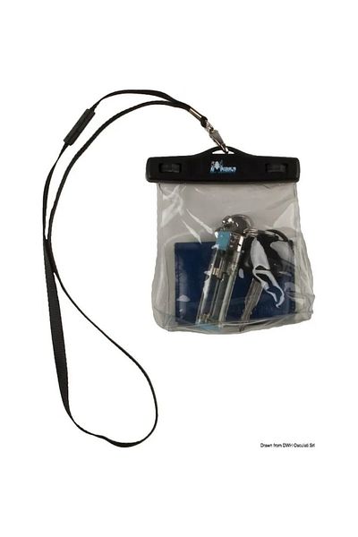 OSCULATI Waterproof Case Amphibious 12x11 cm, Transparent, Universal Holder