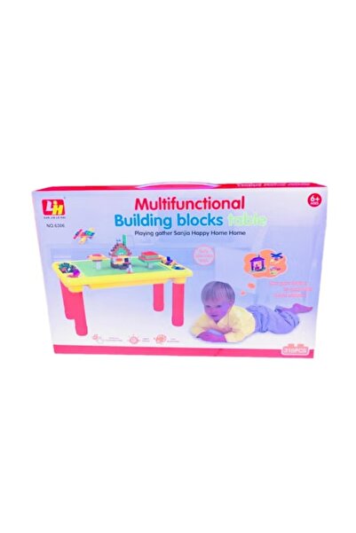 rexa مجموعة طاولة مكعبات البناء للأطفال مكونة من 310 قطعة ملونة للعب والتعلم ...