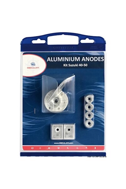 OSCULATI Kit Anozi Aluminiu Suzuki, 90-140 CP