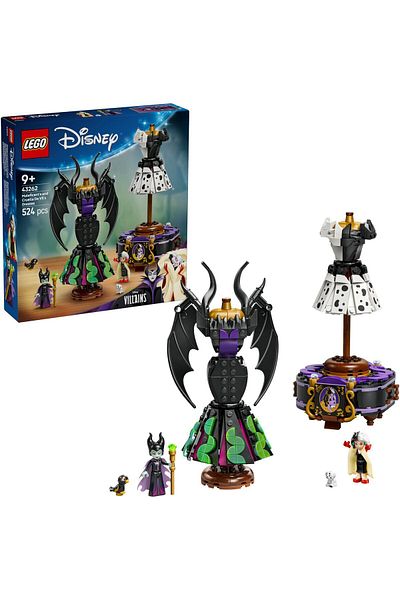 LEGO Disney - Φορέματα της Maleficent και της Cruella De Vil 43262