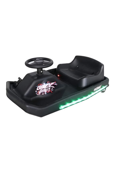 rexa سكوتر كهربائي دوار 360 درجة - قابل لإعادة الشحن مع وظيفة الانجراف، 85×53×29 سم