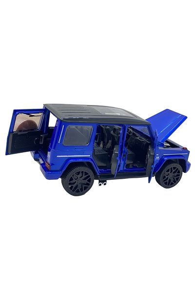 JPT Macheta Mercedes G class albastru 1:32 lumini, sunet, deschide usile