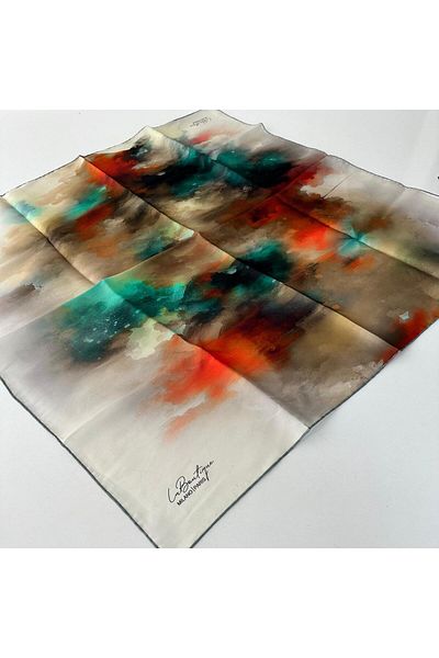 LA BOUTIQUE Sura Silk Scarf Pkd4403