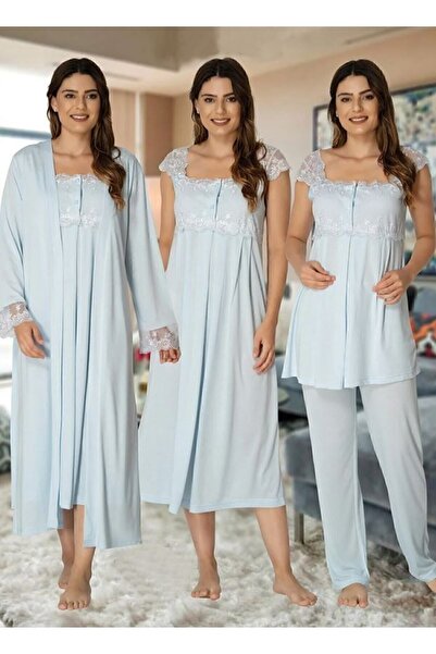 ByLohusa Effortt Blue Quadruple Maternity Set