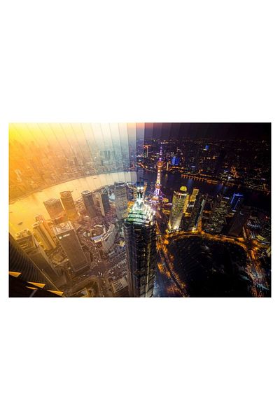 Schmidt Puzzle - Shanghai day and night, 2000 pieces