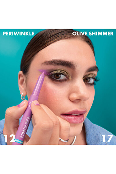 SEPHORA 12H Colorful – Göz Farı & Kalemi, Suya Dayanıklı, Işığa Göre Değişen Renk