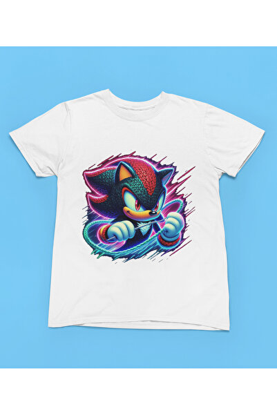 MAGORS Stil-X Sonic Printed Children's Tshirt, 100% Cotton, Black, White, Red...
