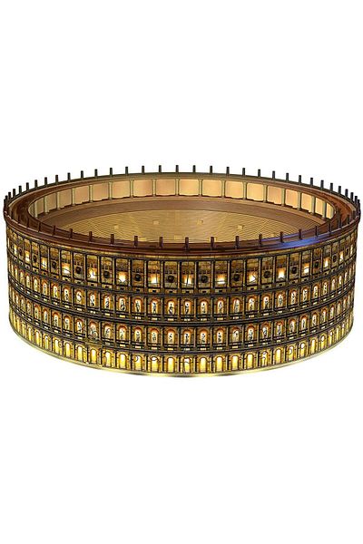 RAVENSBURGER Puzzle 3D cu LED - The Coliseum, 216 piese