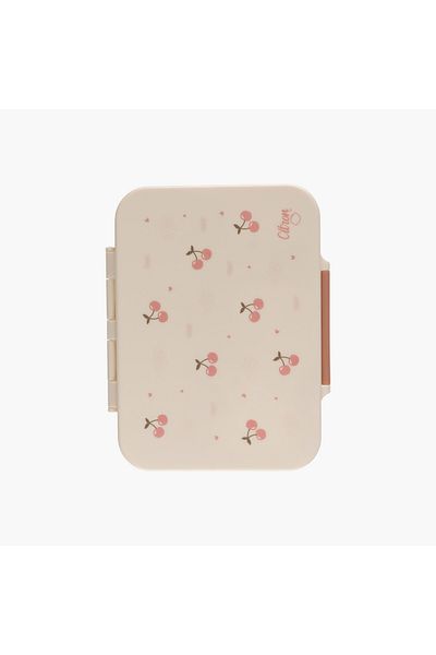 Citron Cherry Print 4-Compartment Bento Lunch Box