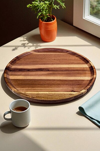 Kitchen Way Acacia Tray Presentation Holder Kw-954