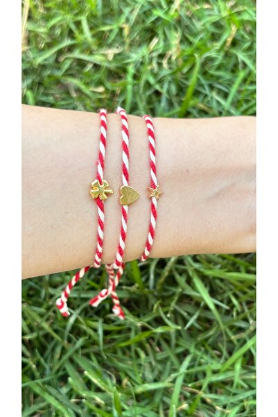 BIJUTERI Golden Symbol Triple Martenitsa – Luck, Love, Light