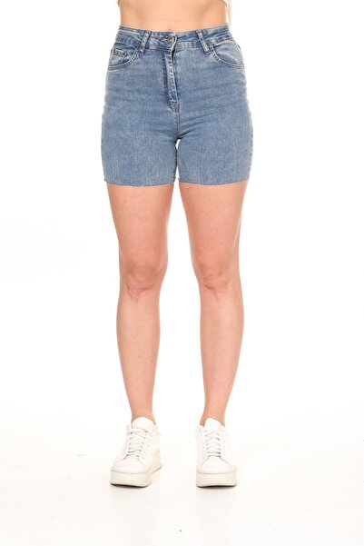 EYLÜLXXL KADIN YÜKSEK BEL KOT ŞORT