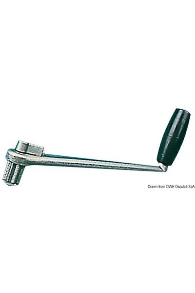 OSCULATI Mâner universal Vinci, 250 mm, aluminiu anodizat