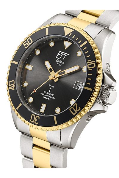ETT Eco Tech Time Mens Watch Ett EGS-11606-25M, Quartz, 44mm, 20ATM