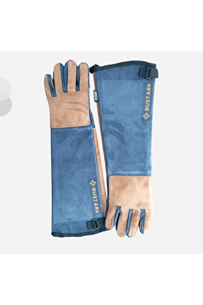 Bustark Koruma Eldiveni (Kedi Tutma Eldiveni) Dirseğe Kadar Çift - 55cm