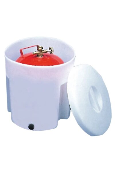 OSCULATI Gas Cylinder Housing, Diameter 270 mm, Height 320 mm, Exterior Cabin Mounting