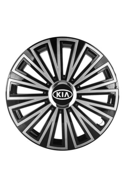 Autohelix MSA Set de 4 capace pentru roți, compatibile cu jante R14, pentru K...