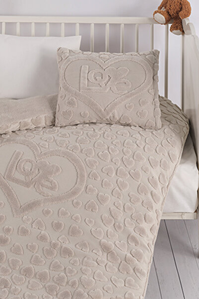 Kanz Welsoft Baby Duvet Cover Set - Amor Beige