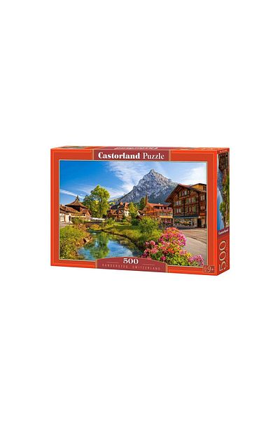 Castorland Puzzle - Kandersteg Switzerland, 500 pieces