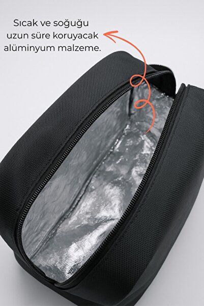 louisiana polo Cutie de prânz termos Negru Albastru 1142