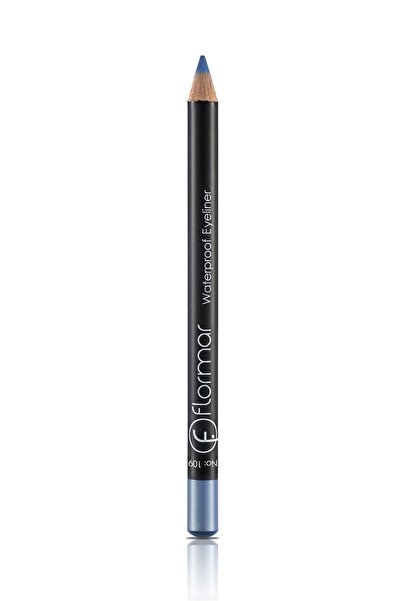 Flormar Suya Dayanıklı Eyeliner Waterproof Eyeliner 109 Baby Blue 8690604391943