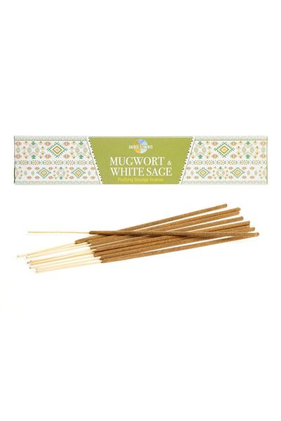 Hem Set Parfumed Incense Sticks - 10 Pcs - Sacred Mugwort White Sage