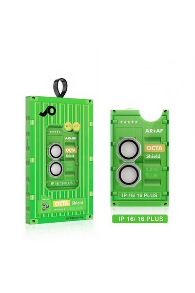 EDELFU For iPhone 16 Plus and 16 Cornered Camera Protector 8Gen Design Sapphire Lens with Insertion Apparatus