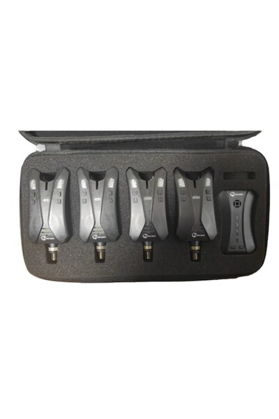 prokarpfishing Set statie cu 4 senzori coolangel model 4 si penar baterii inc...