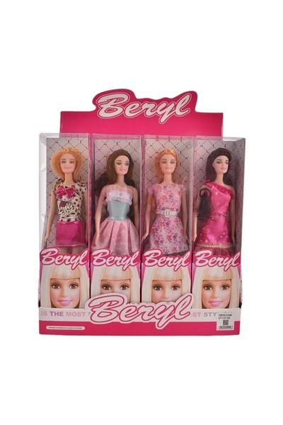 rexa Fashion Doll Toy Set for Girls – 4-Piece Stylish Dress-Up Dolls