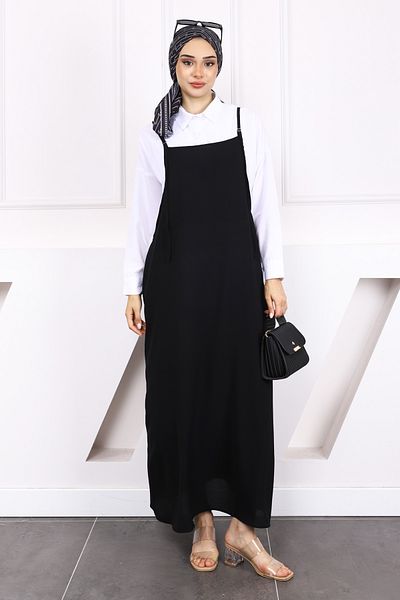 İmajButik Rochie Hijab neagră