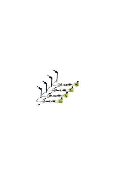 OEM Set 4 swingere prokarpfishing cu contragreutate si led si conectare mufa jack