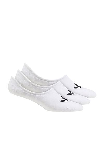 adidas Set 3 Pairs of No Show Socks FM0676, Men, White, Size 37-39